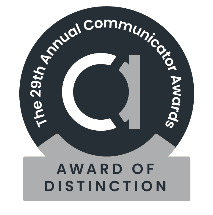 29th Annual Communicator Awards; Award of Distinction