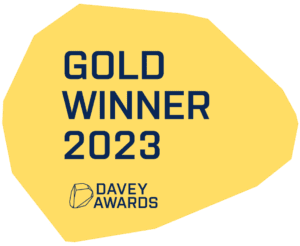 Gold Winner 2023; Davey Awards