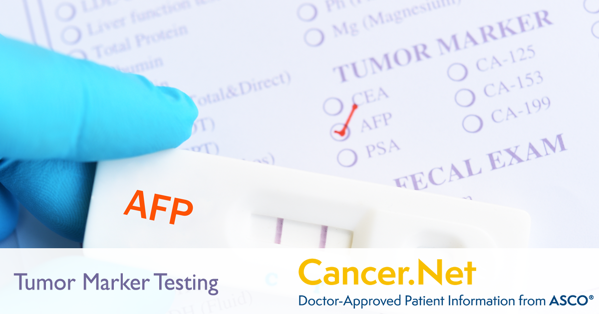 Nerve Event waste away Tumor Marker Tests | Cancer.Net