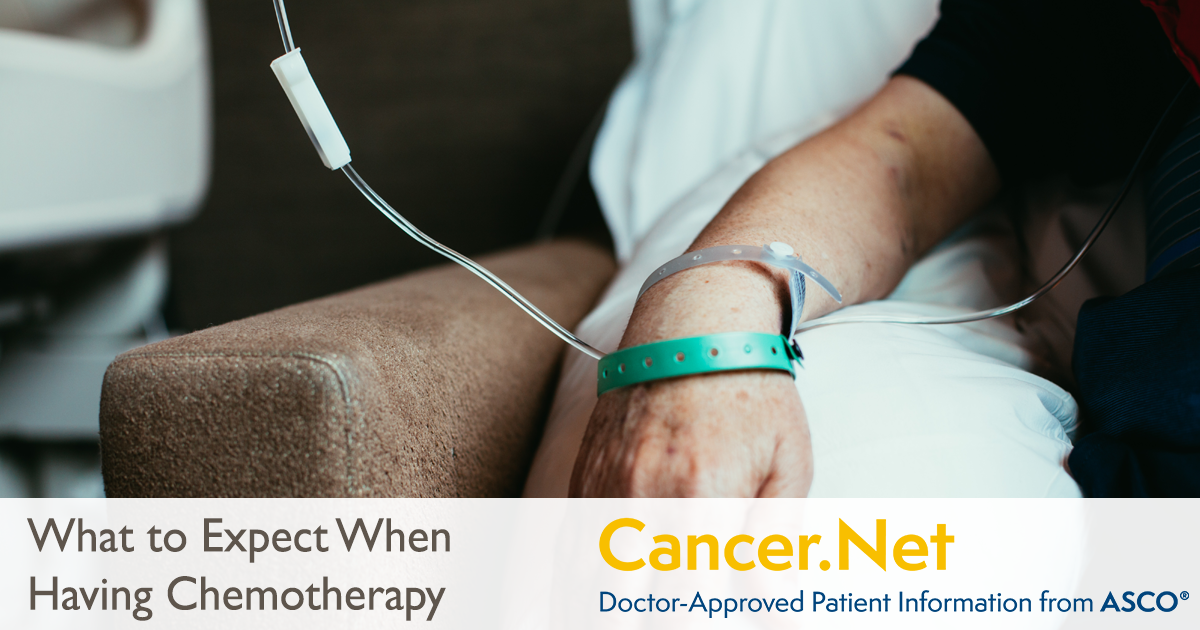 What To Expect When Having Chemotherapy Cancer Net